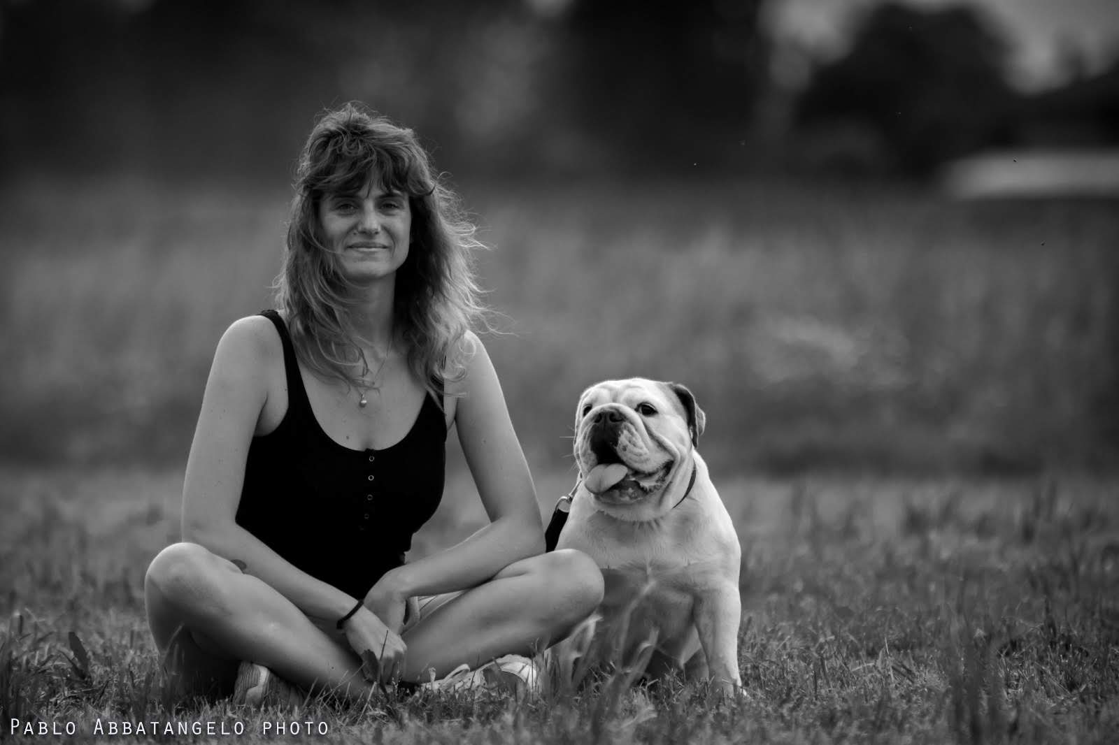 Piera la Bulldog e Camilla Pasquero