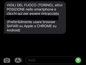 Come comunicare le nostre coordinate gps ai soccorsi