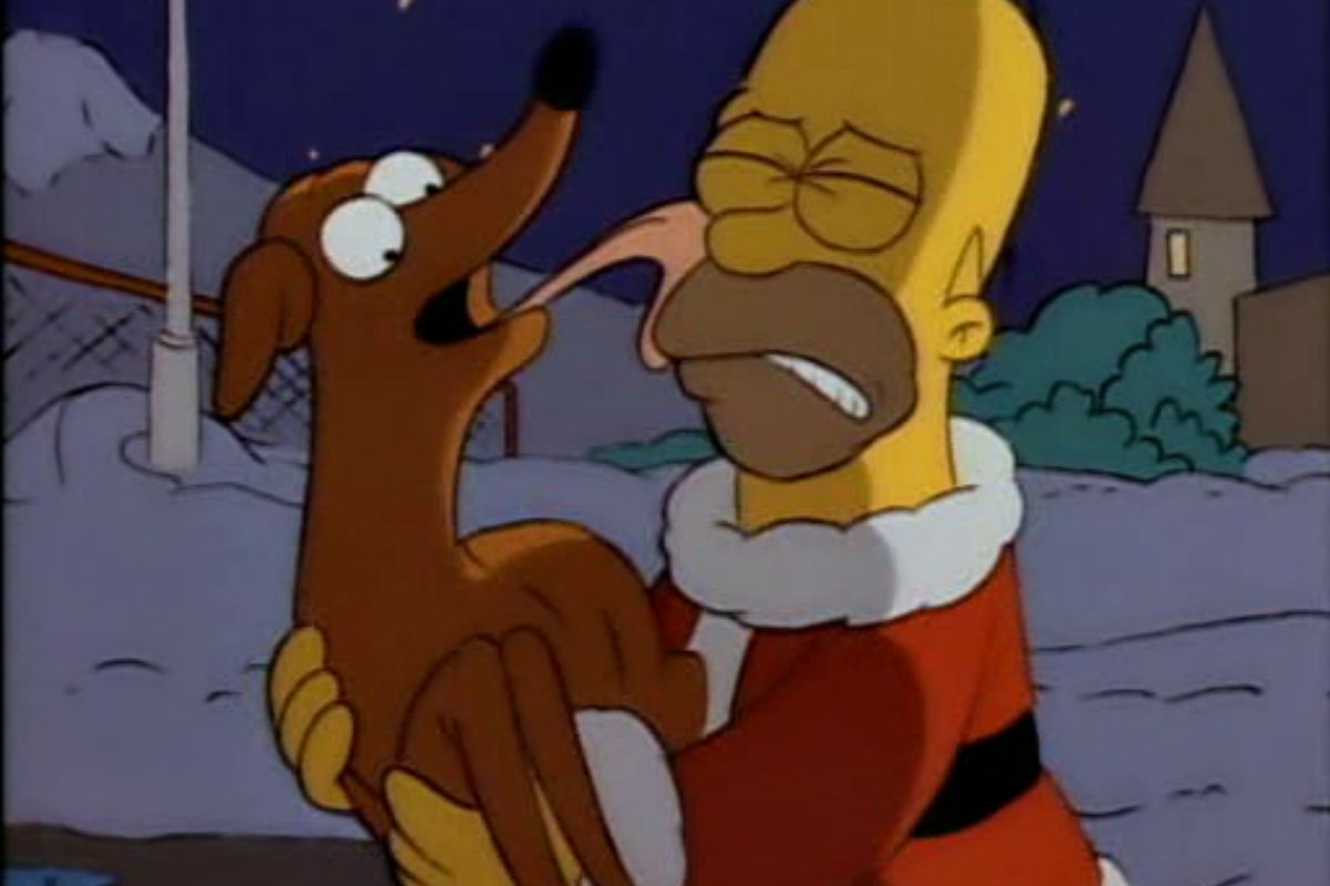 Un Natale da cani: era dicembre del 1989 e così nascevano i Simpson -  Dogsportal.it | Blog cinofilo