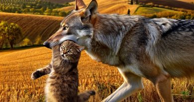 Gatto contro lupo: una storia vera dalla costa toscana
