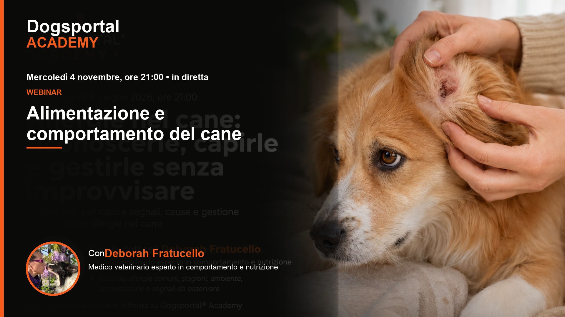 Deborah Fratucello – Alimentazione e comportamento del cane